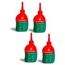 Kit 4 Óleo De Maquina De Costura Multiuso Singer 100Ml Kit 4 Óleo De Maquina De Costura Multiuso Singer 100Ml