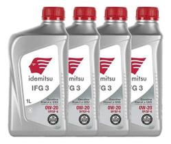Kit 4 Óleo De Motor Idemitsu Ifg 3 0w20 Sintético Api Sp