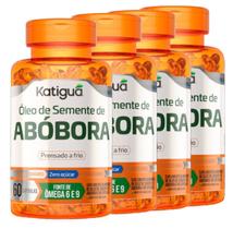 Kit 4 Óleo De Semente De Abóbora 60 Cápsulas Katigua