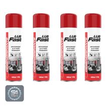 Kit 4 Óleo Desengripante Spray Lub Fast Anticorrosivo 300ml Mundial Prime