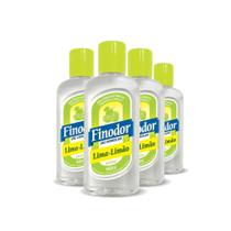 Kit 4 Óleo essencial natural Finodor lima limão 140ml