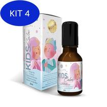 Kit 4 Óleo Essencial Wellife Blend Kids Calm 20Ml Puro