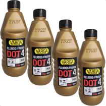 Kit 4 Óleo Fluido de Freio DOT 4 Original Trw Varga 500ml