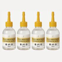 Kit 4 Óleo Lubrificante 100ml Multiuso Lar Fresh Singer