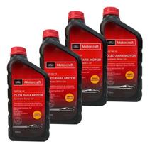 Kit 4 Óleo Lubrificante Ford Motorcraft 5W20 100% Sintético 1L