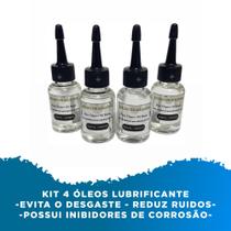 Kit 4 Óleo Lubrificante Para Maquina De Cortar Cabelo - Barbershopp62