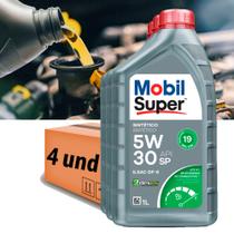 Kit 4 Óleo Mobil Super Sp Api 5w30 100% Sintetico C/nf Kit 4 Óleo Mobil Super Sp Api 5w30 100% Sintetico C/nf