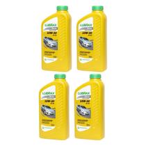 Kit 4 Óleo Motor 10W30 Semissintético Lubrax Essencial SN 1 Litro