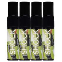 Kit 4 Óleo Spray Shock Plus Menta Massagem
