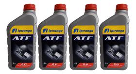 Kit 4 Oleo Transmissão Ipiranga Atf Ford Mercon Lv