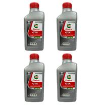 Kit 4 Óleos Castrol Gtx Ultraclean 10w40 Semissintético