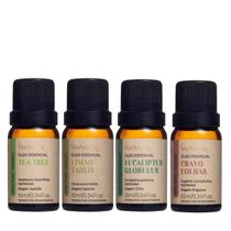 Kit 4 Óleos Essenciais Para Fortalecer a Imunidade Via Aroma - 100% Puro Kit 4 Óleos Essenciais Para Fortalecer a Imunidade Via Aroma - 100% Puro