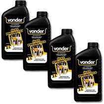 Kit 4 Óleos Pneumático Para Lubrificar Ferramentas Pneumaticas - Vonder Kit 4 Óleos Pneumático Para Lubrificar Ferramentas Pneumaticas - Vonder