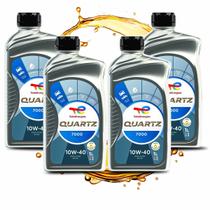 Kit 4 Óleos Semi Sintético 10W-40 Quartz 7000 ACEA A3/B4 e API SN TotalEnergies Kit 4 Óleos Semi Sintético 10W-40 Quartz 7000 ACEA A3/B4 e API SN TotalEnergies
