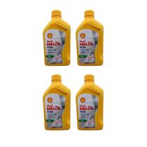 Kit 4 Óleos Shell Helix HX6 15W40 Semissintético API SL
