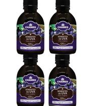 Kit 4 Óleos Vegetais De Semente De Uva 12Ml - Chamel