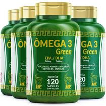 Kit 4 Omega 3 1000Mg 120 cápsulas