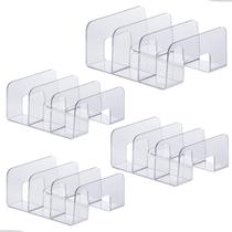 Kit 4 Organizador Acrilico Escritório Estante Sala Multiuso Livros Bolsa Clutch Carteira Paramount Kit 4 Organizador Acrilico Escritório Estante Sala Multiuso Livros Bolsa Clutch Carteira Paramount