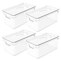 Kit 4 Organizador De Armários Multiuso Cozinha 30x15x13cm