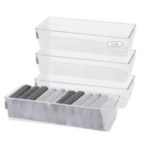 KIt 4 Organizador De Gavetas Transparente Acrilico Calcinha KIt 4 Organizador De Gavetas Transparente Acrilico Calcinha