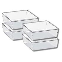 Kit 4 Organizador Multiuso Modular Gavetas Porta Maquiagem Kit 4 Organizador Multiuso Modular Gavetas Porta Maquiagem