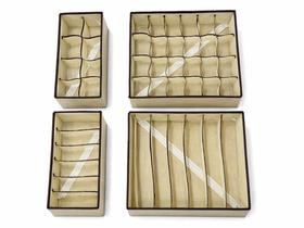 Kit 4 Organizador Para Gavetas - Sortido