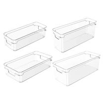 Kit 4 Organizadores de Armários Clear - Ou