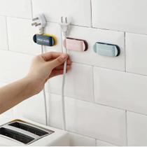 Kit 4 organizadores de fios e cabos Kit 4 organizadores de fios e cabos