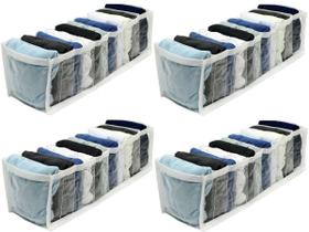 Kit 4 Organizadores de Gavetas 11 Nichos 601 VB Home