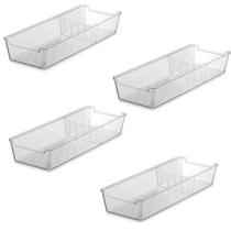 Kit 4 Organizadores Porta Facas para Gaveta com Divisória Cozinha Kit 4 Organizadores Porta Facas para Gaveta com Divisória Cozinha