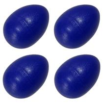 Kit 4 Ovinho Percussão Plástico Shakers Cores Sortidas - Spanking