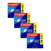 Kit 4 Pack Creme Dental Colgate Máxima Proteção Anticáries 90g 4un Cada
