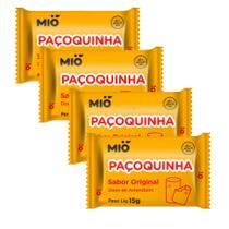Kit 4 Pacoquinha Rolha Mió Sabor Original 15g Kit 4 Pacoquinha Rolha Mió Sabor Original 15g