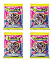 Kit 4 Pacotes Bala de amendoin Gamadinho igual dadinho 600gr