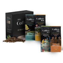 Kit 4 Pacotes Café Especial Em Grãos Coffee Mais Classico, Arara, Sul de Minas e Cerrado Kit 4 Pacotes Café Especial Em Grãos Coffee Mais Classico, Arara, Sul de Minas e Cerrado