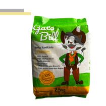 Kit 4 Pacotes de Areia Para Gato / Rato Que Não Deixa Cheiro - 2,5kg cada pacote - Gato Bill