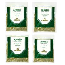 Kit 4 Pacotes De Chá Aquiléia Flores 30 Gramas - Chamel Kit 4 Pacotes De Chá Aquiléia Flores 30 Gramas - Chamel