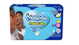kit 4 Pacotes de Fralda Calça Mamypoko Superproteção Tamanho G 28 unidades cada