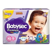 Kit 4 pacotes fralda baby sec premium - Babysec