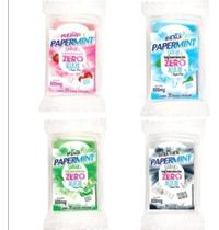 Kit 4 Pacotes Lâmina Comestível Sem Açucar Derrete Na Boca Papermint Sem Açucar