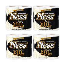 Kit 4 Pacotes Papel Higiênico Folha Dupla 30x10 16 Ness