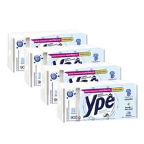 Kit 4 Pacotes Sabão Em Barra Ypê Coco E Toque De Aveia 900g