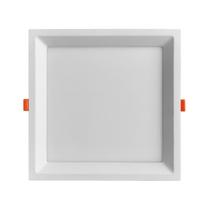 Kit 4 Painel Plafon Led Embutir Recuado 22W Branco Frio 6500K