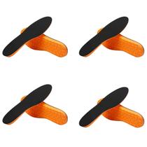 Kit 4 Palmilhas em Gel Anti impacto para Uso Diário Esporão Cor:LaranjaTamanho:41 Kit 4 Palmilhas em Gel Anti impacto para Uso Diário Esporão Cor:LaranjaTamanho:41