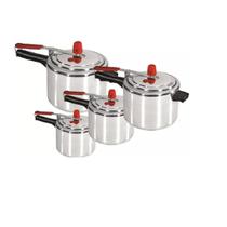 kit 4 panelas de pressão 3,0L - 4,5L - 7,0L - 10.0L Globo kit 4 panelas de pressão 3,0L - 4,5L - 7,0L - 10.0L Globo