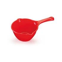 Kit 4 panelinhas confeitaria de plástico 1,1l cores sortidas