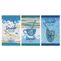 Kit 4 Panos De Copa Atoalhado Cozinha Teka Fiori Premium- 0,40 X 0,65 cm Kit 4 Panos De Copa Atoalhado Cozinha Teka Fiori Premium- 0,40 X 0,65 cm