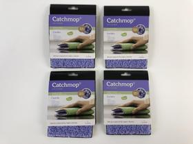 Kit 4 Panos Microfibra Flanela Limpeza Cozinha Catchmop Kit 4 Panos Microfibra Flanela Limpeza Cozinha Catchmop