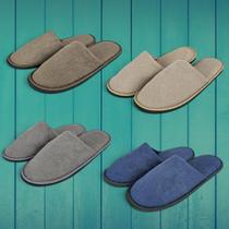 Kit 4 Pantufas Adulta Tamanho Unico Unissex Chinelo Forrada Color Macia Slim