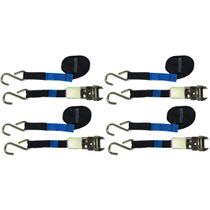 Kit 4 Par de Cinta Para Amarrar Cargas 800Kg 3M Gancho S Aço Kit 4 Par de Cinta Para Amarrar Cargas 800Kg 3M Gancho S Aço
